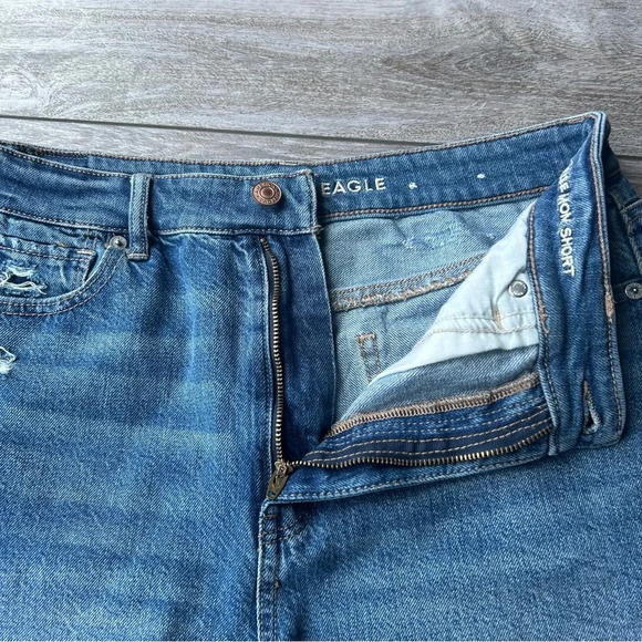 AE Highest Waist  Denim Mom Shorts - Picture 9 of 16